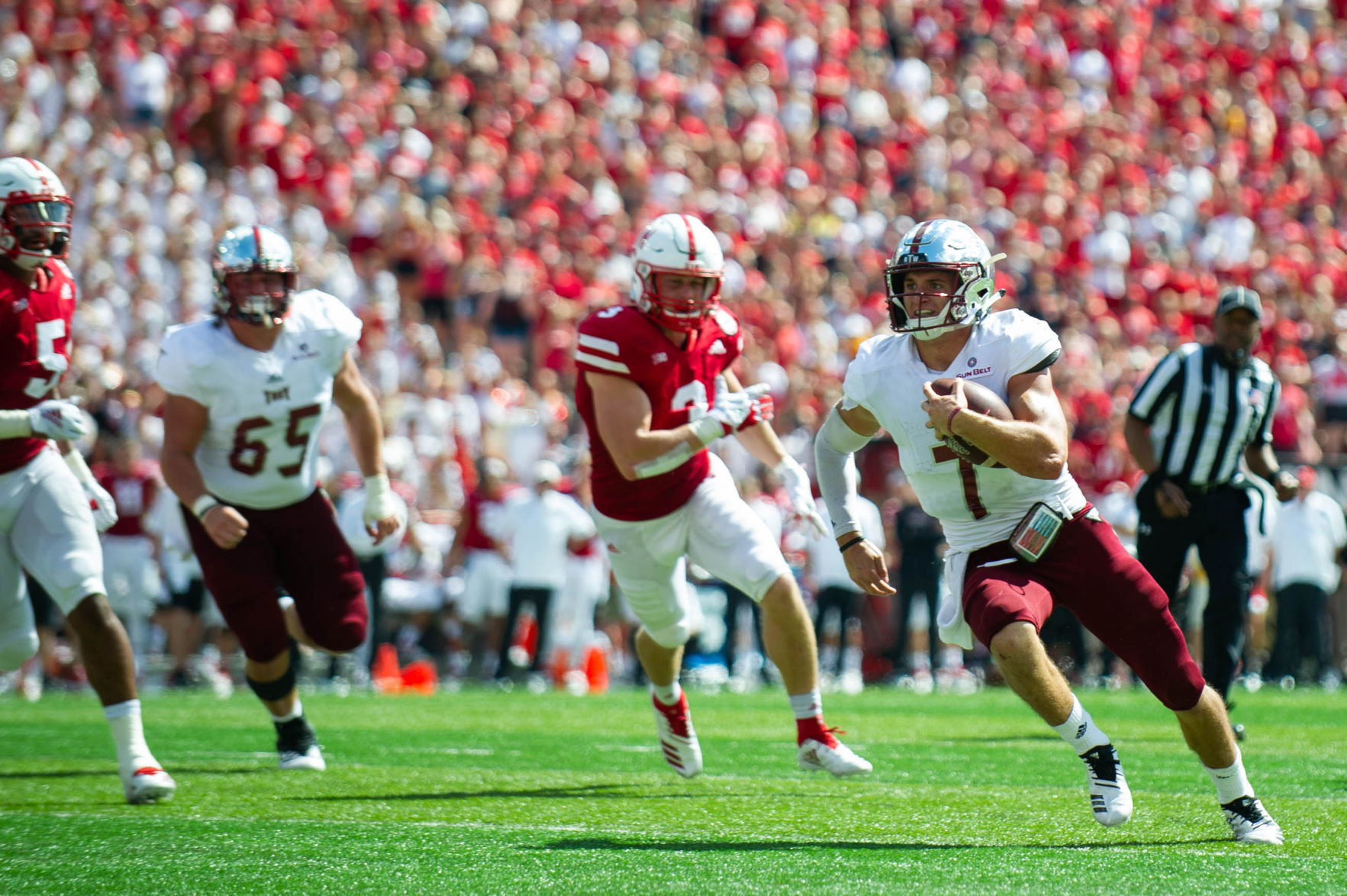 Troy vs. Nebraska, 9/15/18